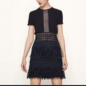 Maje Reia Dress - Navy - Size 2 (M)